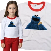 Piżamy dla dziewczynek - Piżama dziecięca Ciasteczkowy Potwór Z Ciasteczkiem 98/104 - VoloDonum - miniaturka - grafika 1