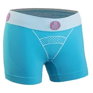 Spodenki damskie - For Bicy męskie śródmieście wyściełane bokserki szorty, turkusowe/białe, 2 x duże - miniaturka - grafika 1