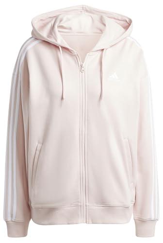 adidas Damska bluza z kapturem Essentials French Terry Oversized, zapinana na zamek, XS