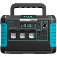 Akumulatory ogólnego zastosowania - Stacja ładowania Romoss RS1500 (1328Wh) (RS1500) Czarna - miniaturka - grafika 1