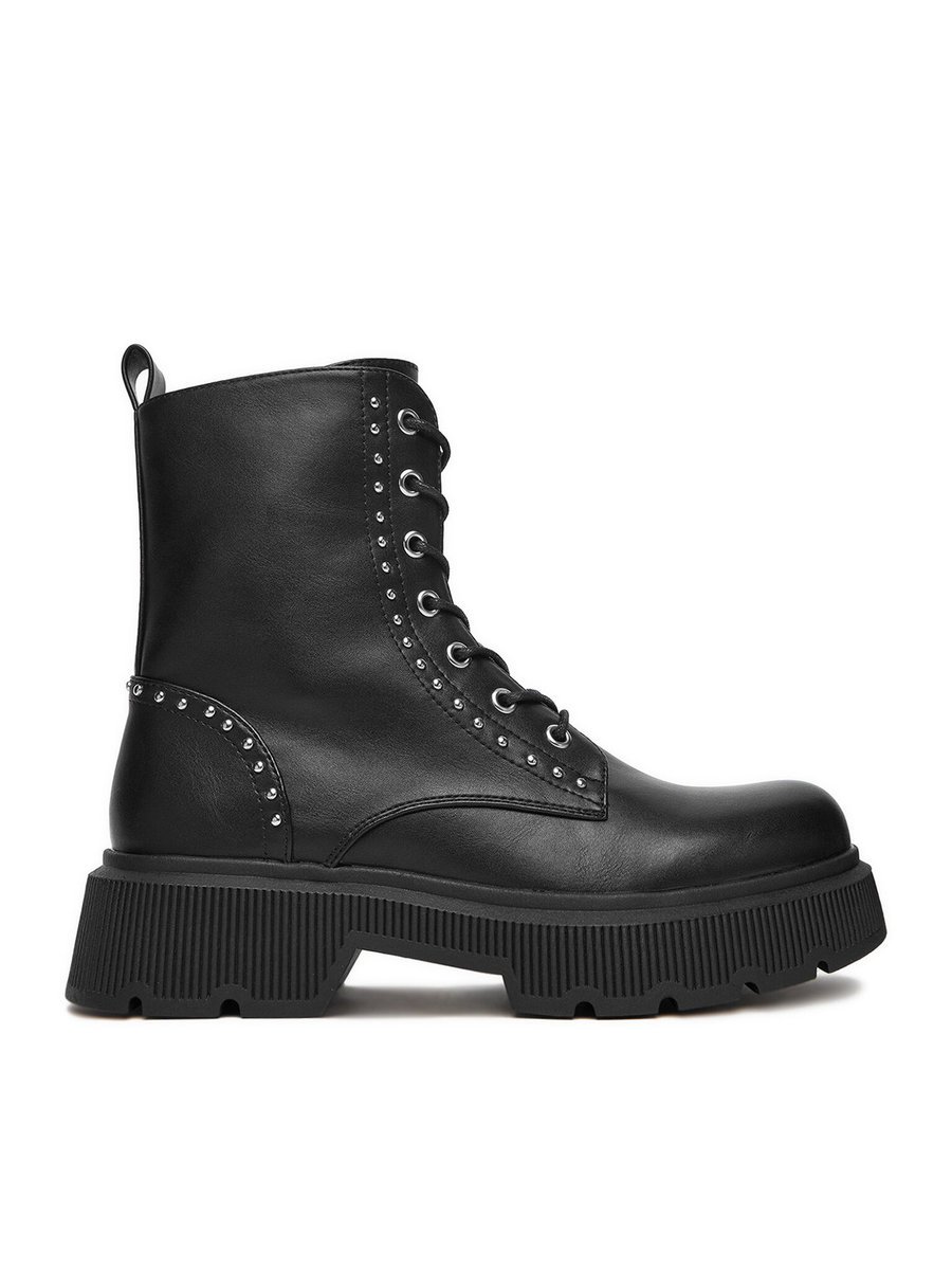 Deezee Trzewiki Damskie Czarny HX24026-1