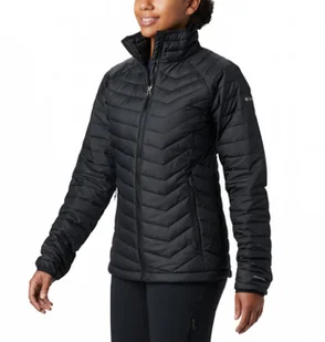 Damska kurtka puchowa pikowana COLUMBIA Powder Lite Hooded Jacket - Kurtki damskie - miniaturka - grafika 1