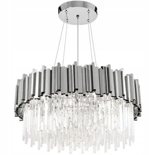 Lampa Wisząca Żyrandol Nowoczesny Kryształowy - Lampy sufitowe - miniaturka - grafika 1