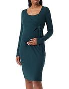 Sukienki - Noppies Maternity damska sukienka Redan Nursing Long Sleeve Green gables-P982, S - miniaturka - grafika 1