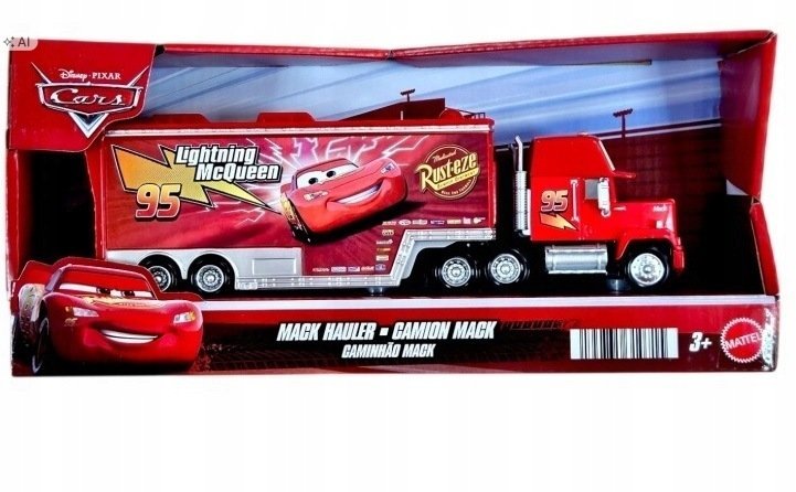 Mattel Ciężarówka zabawkowa mattel cars jgc73 Maniek Marian TIR z bajki AUTA