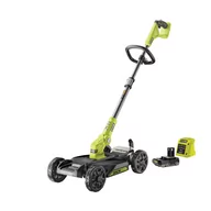 Kosiarki - Ryobi Kosiarka 3w1, szerokość koszenia 30 cm, ONE+ 18V w zestawie z akumulatorem 2.0 Ah i ładowarką | RY18LMC30A-120 - miniaturka - grafika 1