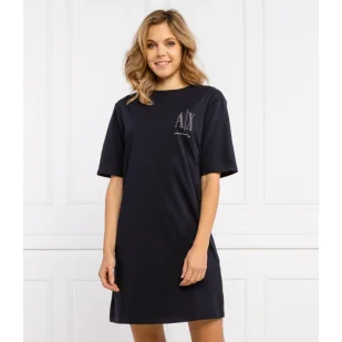 Armani Exchange Sukienka - Sukienki - miniaturka - grafika 1