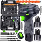 Wkrętarki - Wiertarko-Wkrętarka Akumulatorowa 18V Wuber Wr-Cd-18S - miniaturka - grafika 1