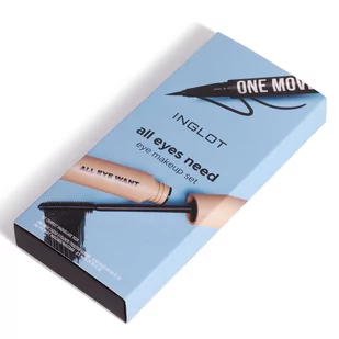Inglot, All Eyes Need, Zestaw Do Makijażu Oczu, 2 Szt. - Zestawy kosmetyków damskich - miniaturka - grafika 1