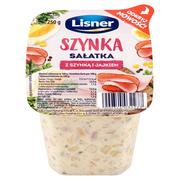 Konserwy i dania rybne - Lisner Sałatka z szynką i jajkiem 250 g - miniaturka - grafika 1