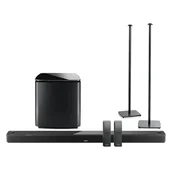 Soundbary - Bose Smart Ultra + Bass Module 700 + Surround Speakers 700 + Omnijewel Floor Stand (komplet/czarny) - miniaturka - grafika 1
