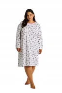 Bielizna nocna - TARO KOSZULA NOCNA MARTINA 3467 2XL BIAŁY - miniaturka - grafika 1