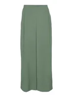 Spodnie damskie - Vero Moda Spodnie w kolorze zielonym - miniaturka - grafika 1