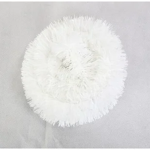 Łańcuch choinkowy 200 x 7 cm biały - Ozdoby bożonarodzeniowe - miniaturka - grafika 1