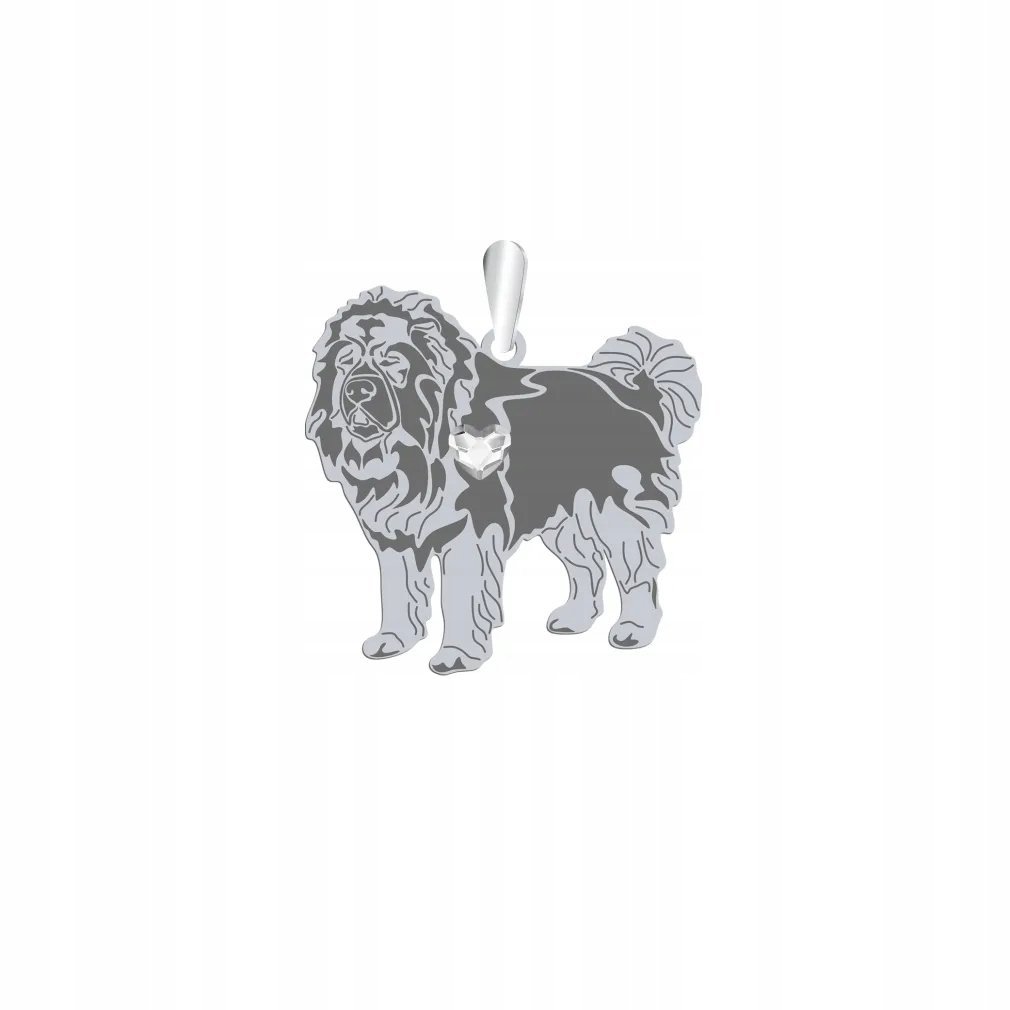 Caucasian Shepherd Dog Zawieszka SREBRO925 GRAWER GRATIS
