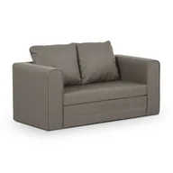 Sofy i kanapy - Sofa kanapa rozkładana 2 os MOCCA beżowa - miniaturka - grafika 1
