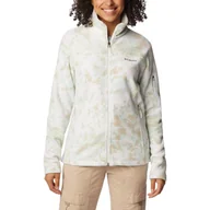 Bluzy narciarskie - Damska bluza polarowa Columbia Fast Trek z nadrukiem - miniaturka - grafika 1
