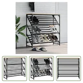 Szafki na buty - Stojak na buty The Living Store dąb sonoma 90x30x85 cm materiał drewnopochodny - miniaturka - grafika 1