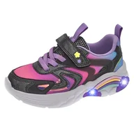 Buty dla dziewczynek - Chicco Lekkie buty sportowe, buty dziecięce, czarne, 31 EU, czarne, 31 EU - miniaturka - grafika 1