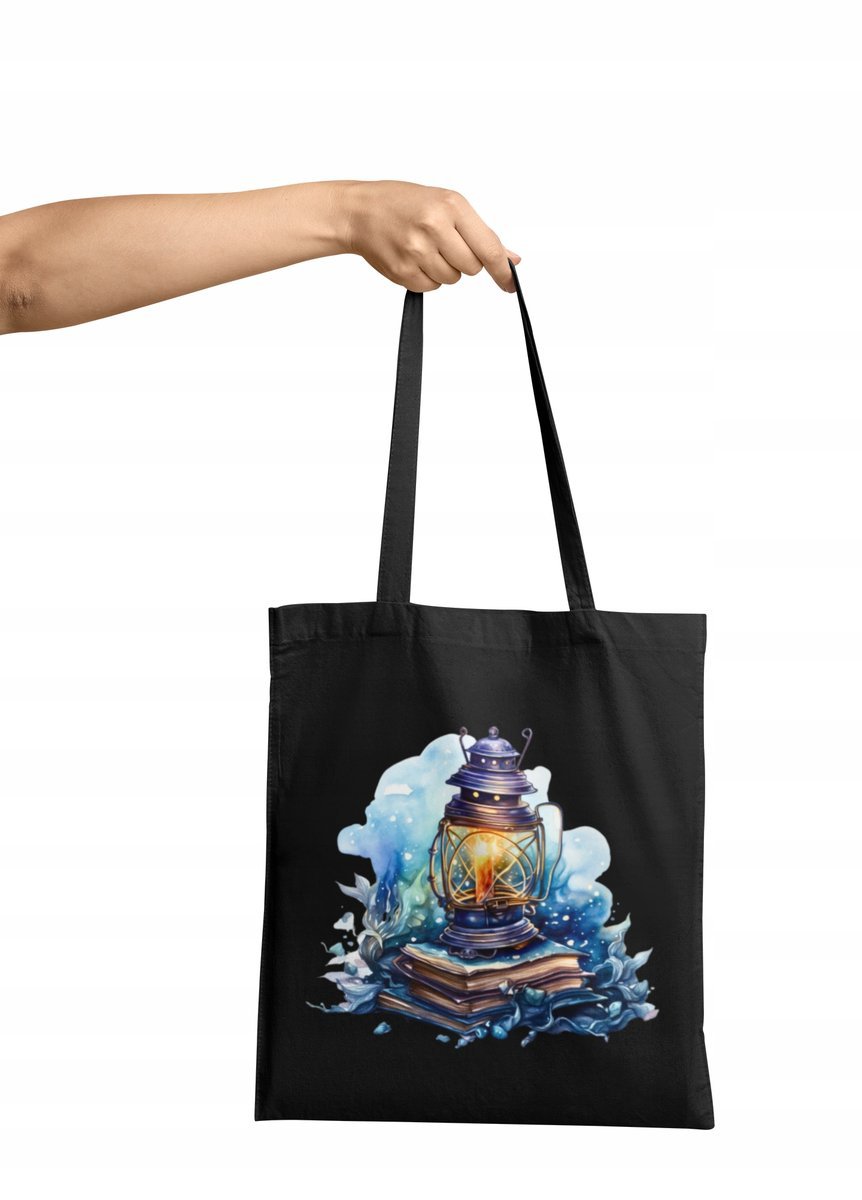 Torba Shopper Materiałowa Na Ramię Prezent Dla Fanki Książek Książka Poezja