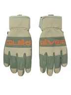 Rękawiczki - Quiksilver Rękawiczki Męskie EQYHN03198 Zielony - miniaturka - grafika 1