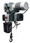 Wciągarki - Wciągnik łańcuchowy z wózkiem elektrycznym (udźwig: 1 T, wysokość podnoszenia: 3 m) 33980204 - miniaturka - grafika 1
