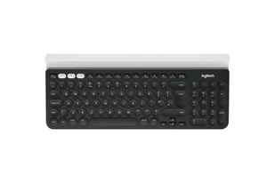 Logitech K780 Multi-Device Wireless Keyboard klawiatura Uniwersalne RF Wireless + Bluetooth QWERTY Skandynawia Szary, Biały - Klawiatury - miniaturka - grafika 1