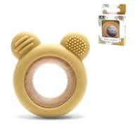 Gryzaki dla dzieci - LORELLI BEAR - GRYZAK ZABAWKA YELLOW - miniaturka - grafika 1