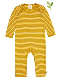 Pajacyki dla niemowląt - loud + proud Rampers w kolorze żółtym - grafika 1