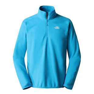 Bluza The North Face Men's Glacier Quarter-Zip Fleece 0A5IHPJA71 - niebieska - Bluzy męskie - miniaturka - grafika 1