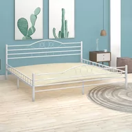 Łóżka - shumee Stelaż do łóżka z 24 listwami 120x200 cm - miniaturka - grafika 1