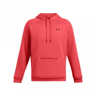 Męska bluza treningowa z kapturem Under Armour UA Armour Fleece Pro Kanga Hd - czerwona - UNDER ARMOUR - Bluzy sportowe męskie - miniaturka - grafika 1