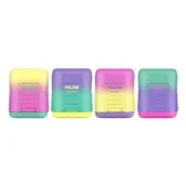 Przybory szkolne - MILAN Temperówka podwójna. Sunset - miniaturka - grafika 1