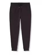 Spodenki męskie - BOSS Męskie spodnie do biegania Sefadelong Relaxed-Fit z bawełny o strukturze French Terry, czarny (Black1), XS - miniaturka - grafika 1