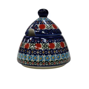 Ceramiczna cukiernica Ceramika Bolesławiec - Cukiernice - miniaturka - grafika 1