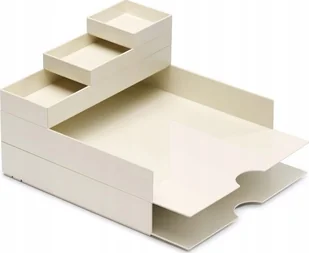 Moxom Zestaw pojemników MOXOM Modular Desk Set, 320x260x60mm, 5 szt., biały - Pudła i pojemniki do przechowywania Moxom Zestaw pojemników MOXOM Modular Desk Set, 320x260x60mm, 5 szt., biały - Pudła i pojemniki do przechowywania - miniaturka - grafika 1