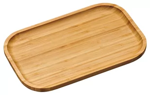 Kesper 58160 deska do serwowania 30, 5 x 20 x 2 cm z bambusa, brązowa, 30.5 x 20 x 2 cm 58160 - Tace i patery - miniaturka - grafika 1