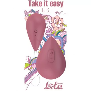 Wibratory i masażery - Boss Of Toys Vibrating egg Take it Easy Best Pink 57-9021-02 - grafika 1