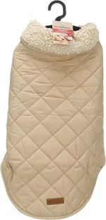 Flamingo Bonnie Beige Płaszcz dla psów - Rozmiar 55 cm (A: 55 cm, B: 40-48 cm, C: 68-74 cm) - Idealny dla Border Collie, Cocker Spaniel, Labrador, Vizsla i Beagle - Płaszcze damskie - miniaturka - grafika 1