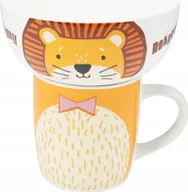 Kubki dla dzieci - Zestaw prezentowy dla dziecka: miska i kubek z porcelany, 600 ml + 360 ml - miniaturka - grafika 1
