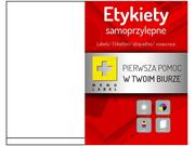 Etykiety samoprzylepne A4 100 arkuszy 210 x 296 mm