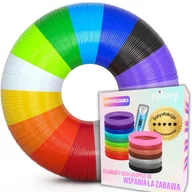Zabawki interaktywne dla dzieci - Wkłady Do Długopisu 3D Filament 200M 40 Kolorów PLA - miniaturka - grafika 1