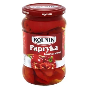 Rolnik Papryka ćwiartki 370 ml - Pasztet i przetwory mięsne - miniaturka - grafika 1