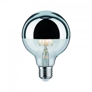 Paulmann Żarówka LED E27 827 6,5W lustrzana srebrna - Żarówki LED - miniaturka - grafika 1