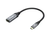 Adaptery i przejściówki - Equip 133492 adapter kablowy 0,15 m USB Type-C HDMI Czarny, Szary - miniaturka - grafika 1