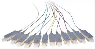 BKT-ELEKTRONIK Pigtail BKT SC/PC OM4 easy strip 12 colors set 2m 22QP420C.2 - Pigtaile światłowodowe - miniaturka - grafika 1