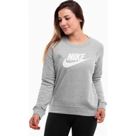 Bluzy sportowe damskie - Bluza sportowa damska Nike Essentials Crew FLC HBR - miniaturka - grafika 1