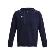 Bluzy męskie - UA RIVAL FLEECE FZ HOODIE - miniaturka - grafika 1