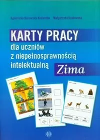 Karty pracy dla uczniów z niepełnosprawnością intelektualna. Zima - Agnieszka Borowska-Kociemba, Małgorzata Krukowska - Pedagogika i dydaktyka Karty pracy dla uczniów z niepełnosprawnością intelektualna. Zima - Agnieszka Borowska-Kociemba, Małgorzata Krukowska - Pedagogika i dydaktyka - miniaturka - grafika 1