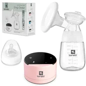 Laktatory - LAKTATOR ELEKTRYCZNY BEZPRZEWODOWY REGULACJA SIŁY SSANIA MASAŻ BUTELKA 180 - miniaturka - grafika 1